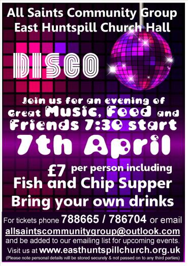 Disco and Chips Flyer